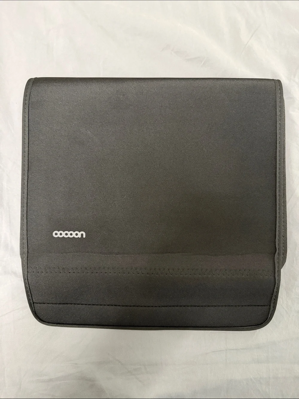 Black Tablet Sleeve Case with Elastic Straps